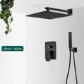 Concealed Rain Waterfall Shower System