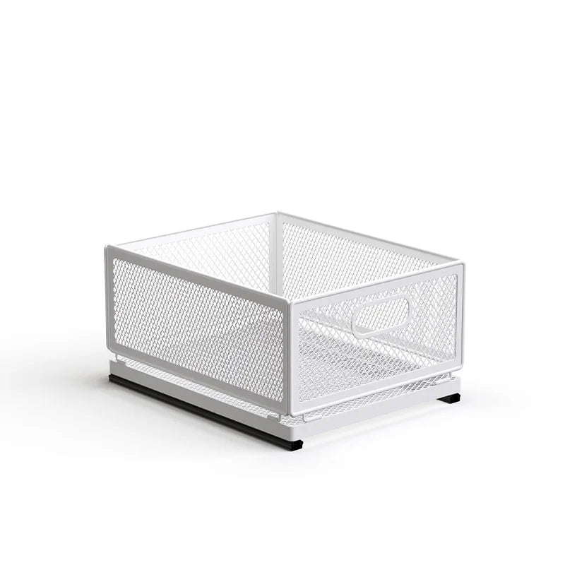 Kitchen Cabinet Pull-Out Storage Basket Dish Storage Basket Rack Kitchen Spice Drawer Storage Box Sundries Storage Basket