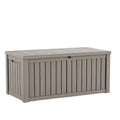 120 Gallon Lockable Waterproof Outdoor Storage Box