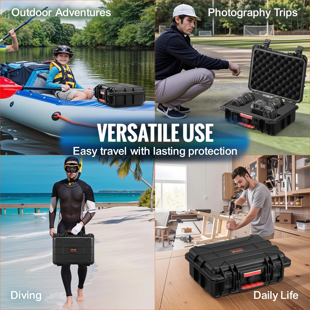 VEVOR Weatherproof Protective Hard Case