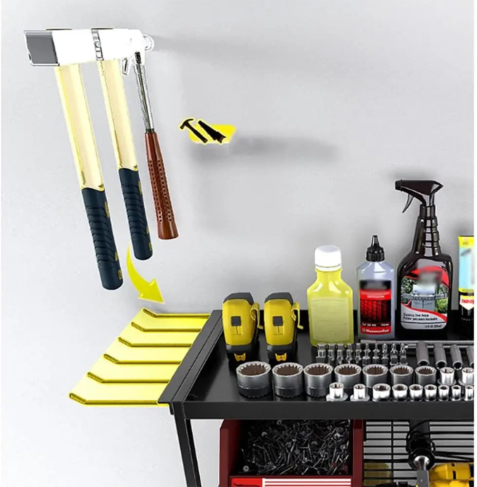 Wall Mounted Power Tool Storage Rack