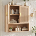 Bathroom Storage Cabinet with Adjustable Shelves