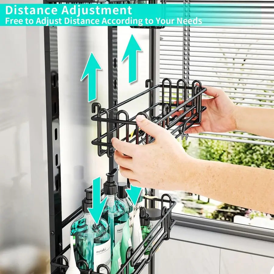 Four Tier Over the Door Shower Caddy