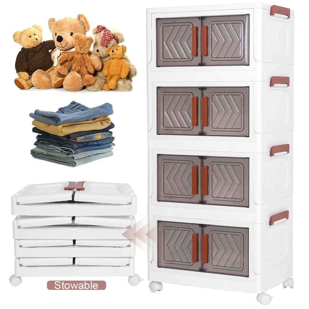 Four Tier Storage Cabinets
