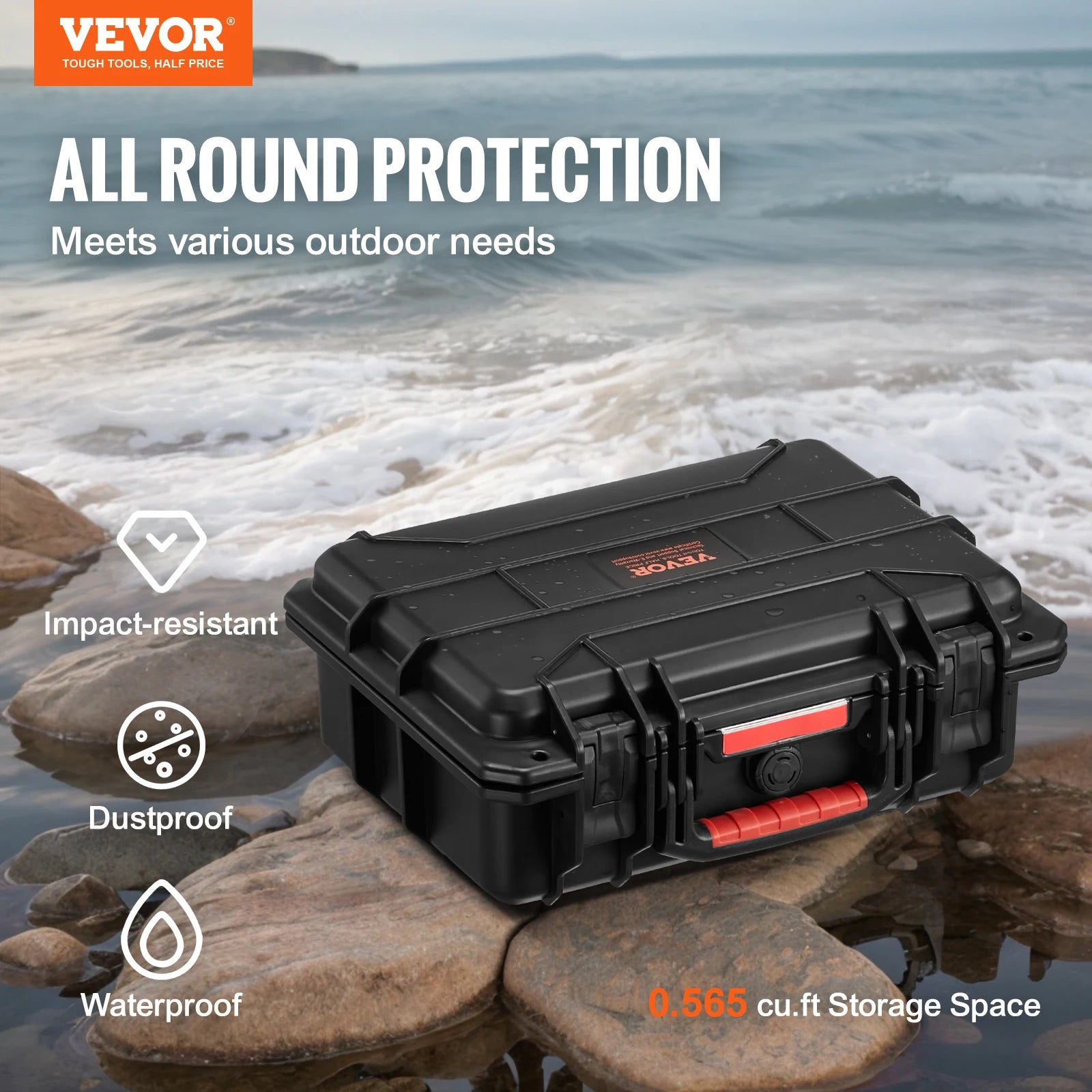 VEVOR Weatherproof Protective Hard Case