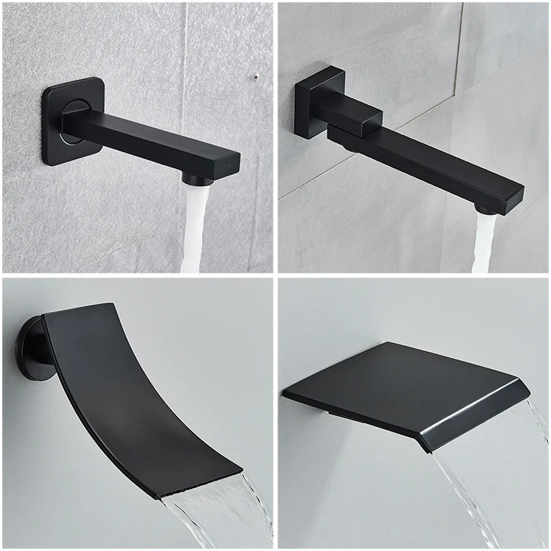 Concealed Rain Waterfall Shower System