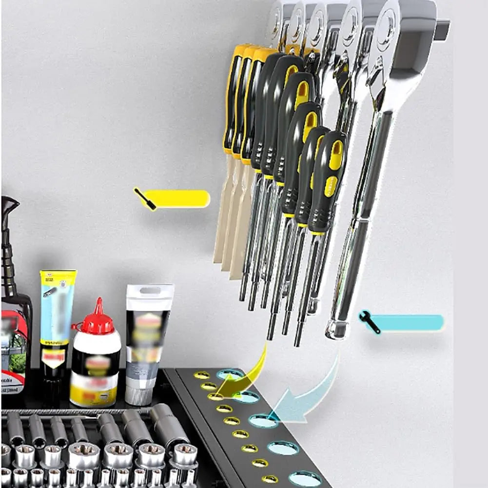 Wall Mounted Power Tool Storage Rack