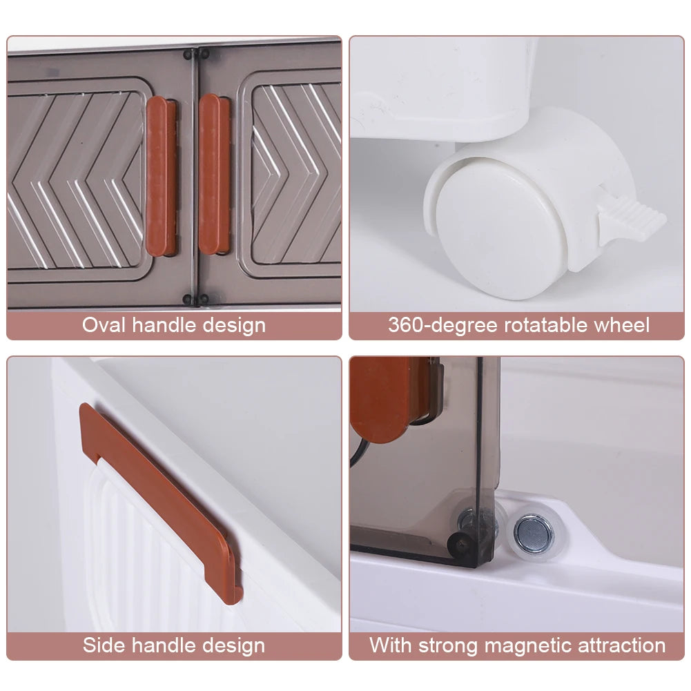 4 Tier Storage Cabinets