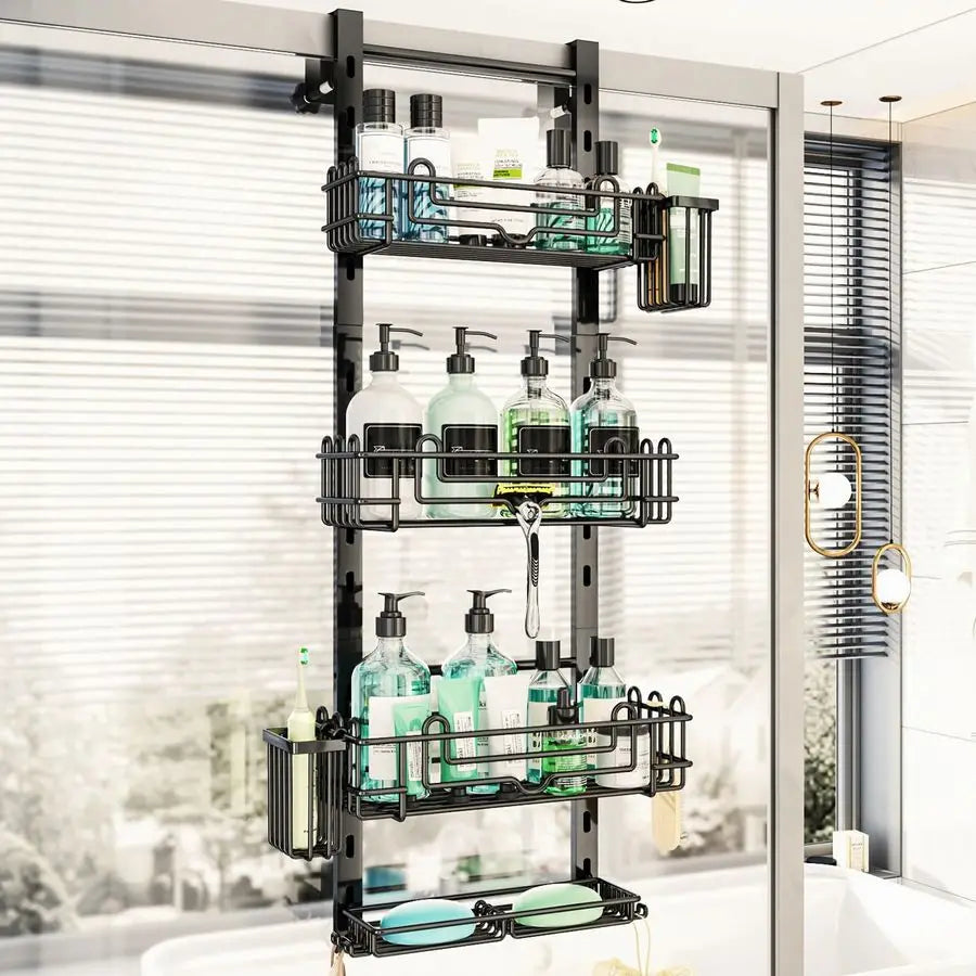 Four Tier Over the Door Shower Caddy