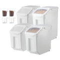 Four Piece Grain & Dry Goods Pantry Containers