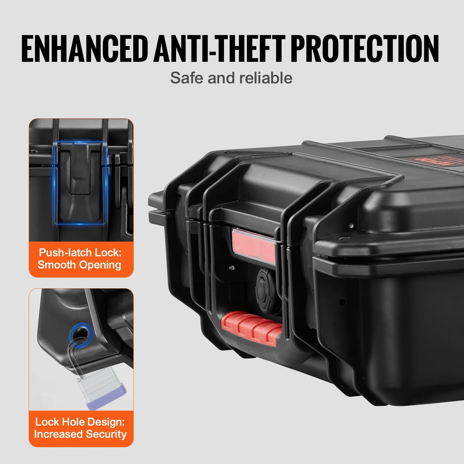 VEVOR Weatherproof Protective Hard Case