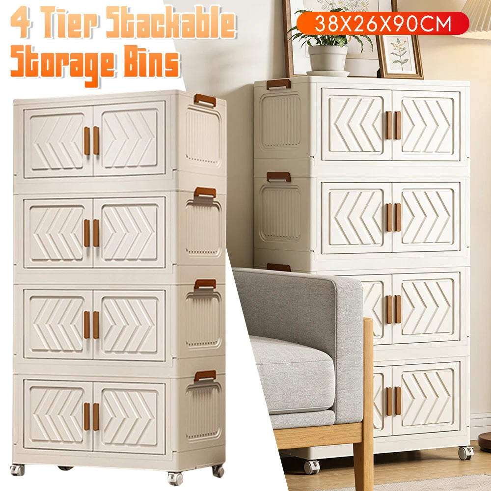 4 Tier Storage Bins