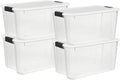 Four Pack Ultra Latching Lid Storage Bins