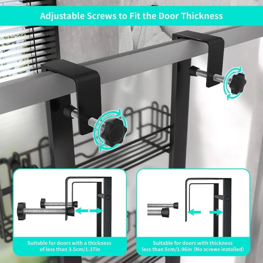 Four Tier Over the Door Shower Caddy
