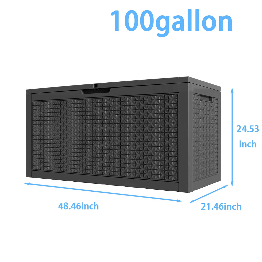 Waterproof Lockable Patio Outdoor Storage Box